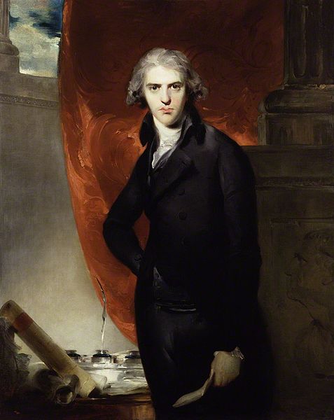 Portrait of Lord Hawkesbury by Lawrence, 1796