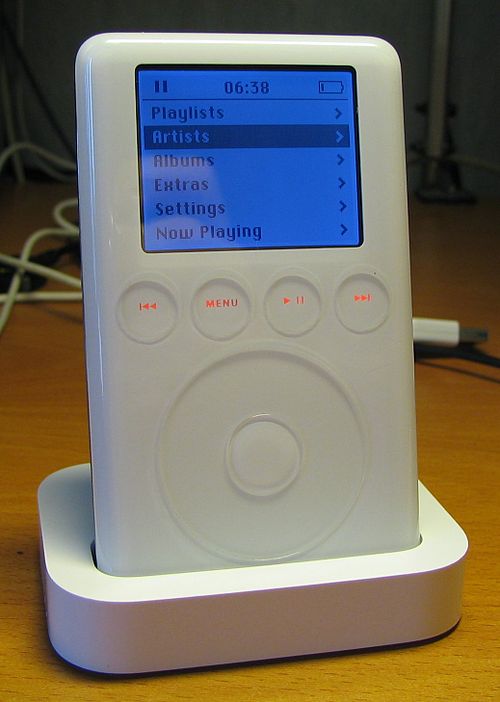 iPod (3rd gen), 2003