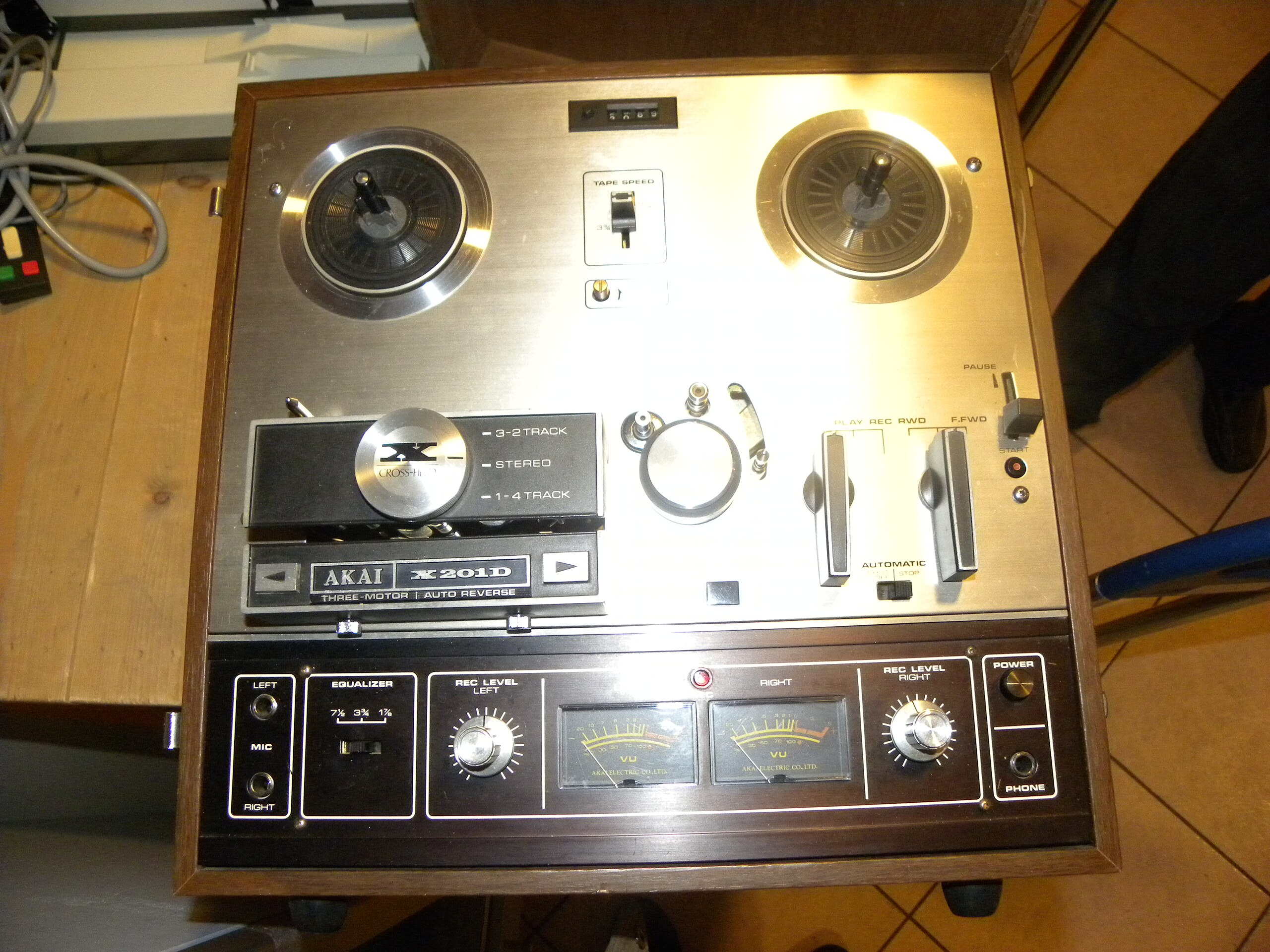 Akai X 201 D Reel to Reel Tape Recorder ***Serviced***