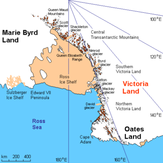 Victoria Land Region of Antarctica
