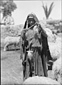 A Bedouin shepherdess of Sharon. Spinning yarn as she goes LOC matpc.15654.jpg