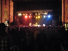 A large crowd watches Deerhoof at the Phoenix Theater in Petaluma. A large crowd watches Deerhoof at the Phoenix Theater in Petaluma.jpg