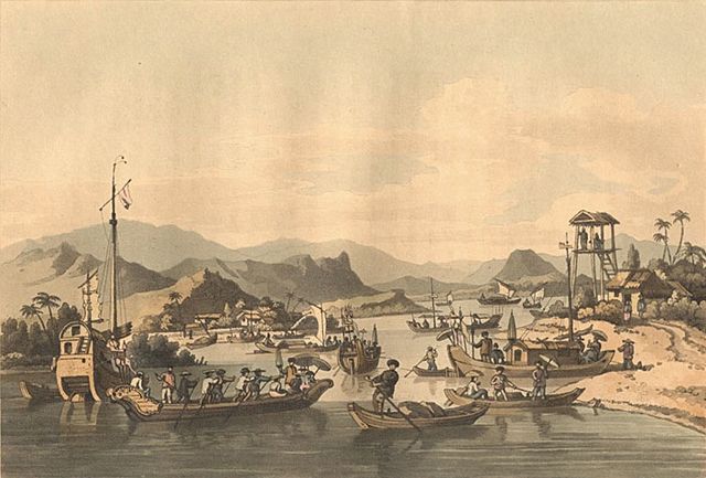 Hội An port in 18th century