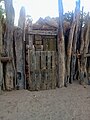 Aawambo traditional homestead main enterance