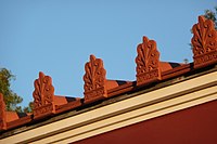 Antefix Acroterion - Getty Villa - Outer Peristyle.jpg