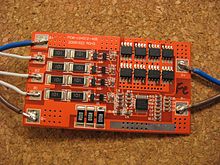 Safety circuit for four-cell LiFePO4 batteries with a balancer Akkuschutzschaltung mit Balancer 4S.jpg