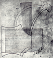 Drawing of a musical instrument