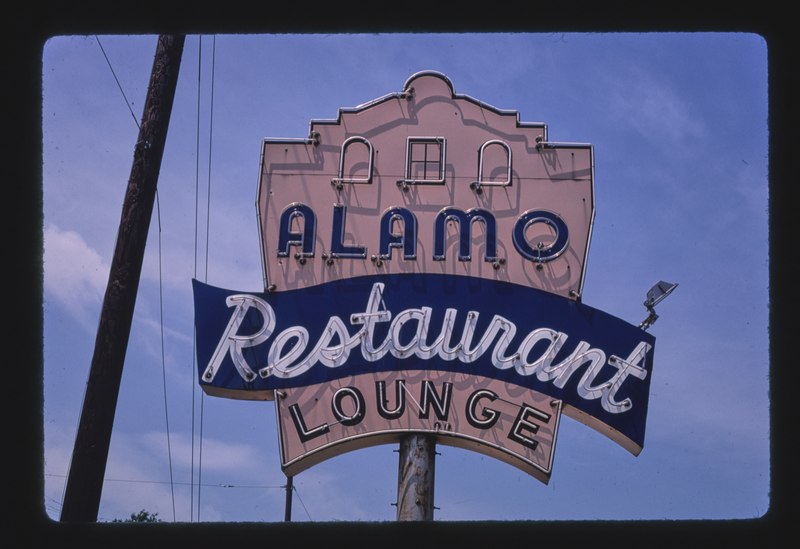 File:Alamo Restaurant sign, Shreveport, Louisiana LCCN2017709733.tif