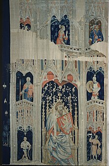 Alexander the Great or Hector of Troy. From the Nine Heroes tapestries. South Netherlandish, c. 1385