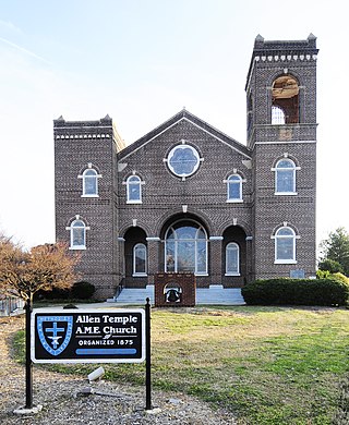 <span class="mw-page-title-main">Allen Temple A.M.E. Church (Greenville, South Carolina)</span> Historic church in South Carolina, United States