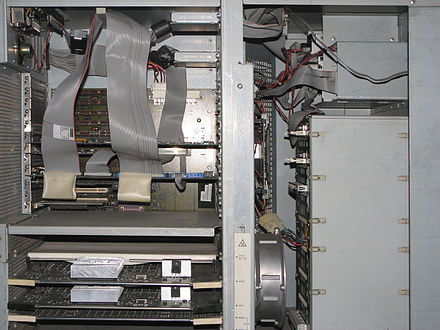 Inside view of AlphaServer 2100