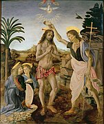 Andrea del Verrocchio, Krštenje Kristovo