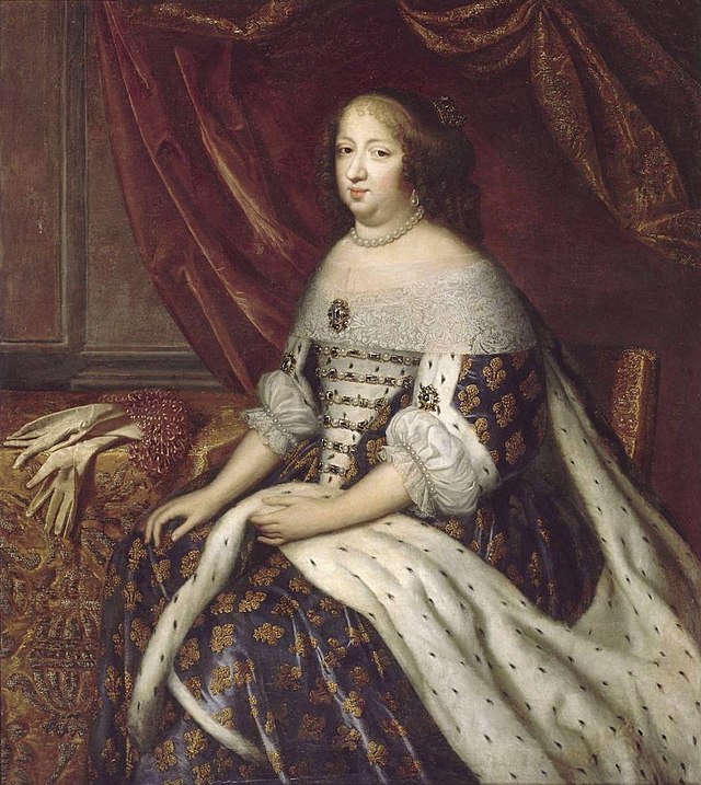 Anna of Austria, queen of France, mother of king Louis XIV