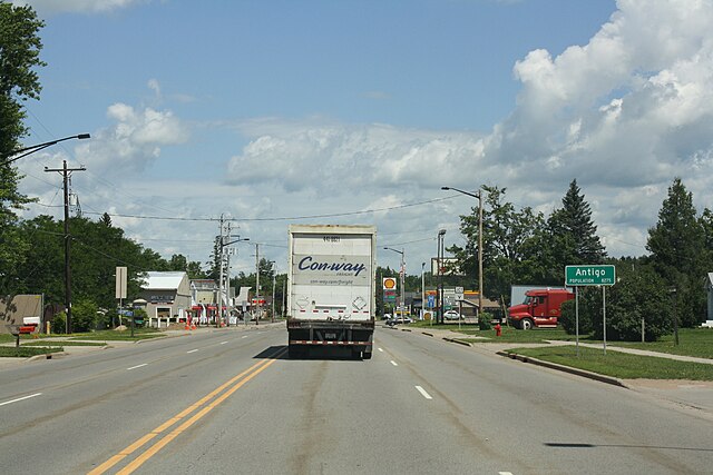 U.S. 45 entering Antigo