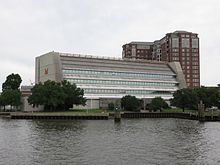 The headquarters of the U.S. Army Corps of Engineers Norfolk District in Norfolk, Virginia Army Corps of Engineers Headquarters 2016.jpg