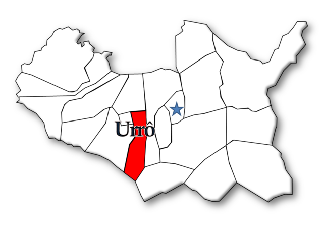 Localização no município de Arouca