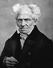 Arthur Schopenhauer. Fotografie von Johann Schäfer (1855) (Quelle: Wikimedia)