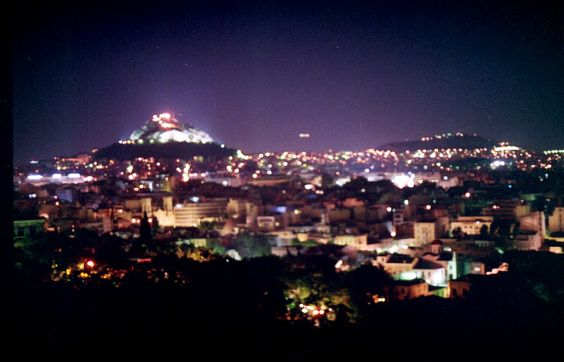 File:Athens at night.jpg