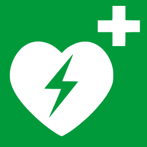 Automated External Defibrillator (symbol).svg