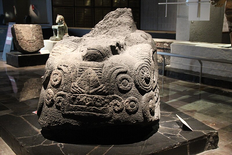 File:Aztec Stone Serpent Head (9782018193).jpg