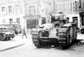 French B1 bis tank s/n 260 Ouragan, of 8e BCC, after its captured by German forces in 1940.