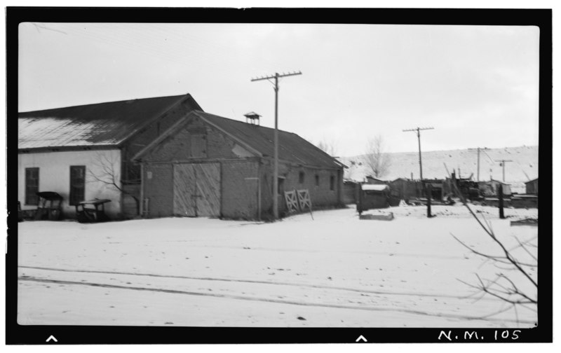 File:BLACKSMITH SHOP- GENERAL VIEW - Blacksmith Shop, Cimarron, Colfax County, NM HABS NM,4-CIM,2-1.tif