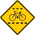 SP-68 Cyclist crossing ahead