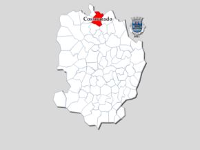 Localização no município de Barcelos