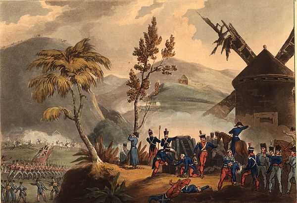 Batalha da Roliça (William Heath, 1815. Biblioteca Nacional de Portugal)