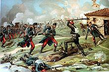 art: battle of Somorrostro (1874)
