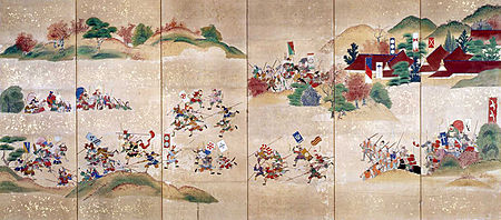 （右隻）長谷堂城を攻撃する直江兼続