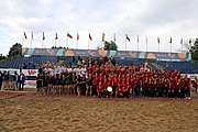 Deutsch: Beachhandball Europameisterschaften 2019 (Beach handball Euro); Tag 6: 7. Juli 2019 – Siegerehrungen English: Beach handball Euro; Day 6: 7 July 2019 – Medal ceremony