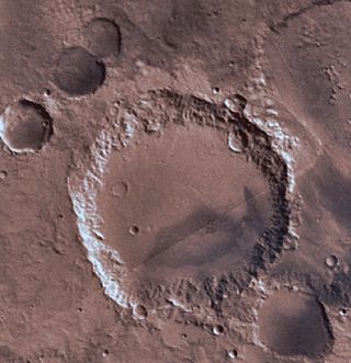 <span class="mw-page-title-main">Beer (Martian crater)</span> Crater on Mars