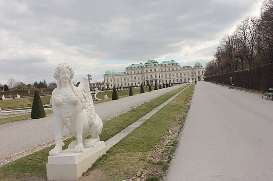 Belvedere Palace in Vienna