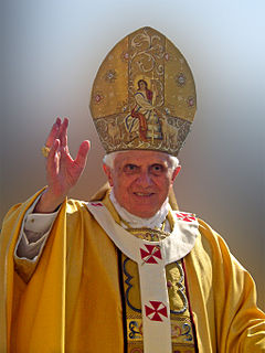 Pope Benedict XVI Head of the Catholic Church from 2005 to 2013