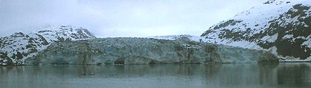 Glacera al parc nacional de Glacier Bay, a Alaska