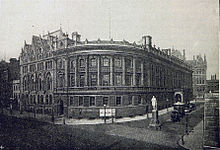 Birmingham and Midland Institute building on the corner of Ratcliff Place and Paradise Street Birmingham and Midland Institute print cropped contrast.jpg