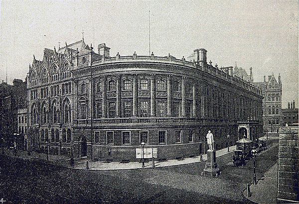 The Birmingham and Midland Institute (demolished) in Paradise Street, Birmingham