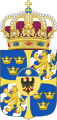 Armoiries de la Reine Désirée utilisées en Suède[21]
