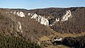 * Nomination Outlook from the viewpoint Knopfmacherfelsen in the Upper Danube Nature Park --Milseburg 12:36, 16 May 2022 (UTC) * Promotion  Support Good quality. --Velvet 07:22, 17 May 2022 (UTC)