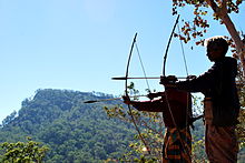 Archers in East Timor Bogenschutzen in Ili-Mano 2.jpg