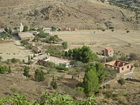 Vue depuis les hauteurs du village de Bouchref.