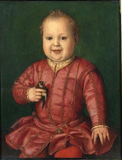 <i>Portrait of Giovanni de Medici as a Child</i> Painting by Bronzino