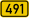 Bundesstraße 491 number.svg