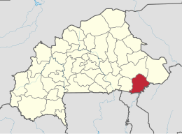 Kompienga Province - Sijainti