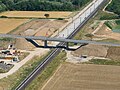 * Nomination Newly built road bridge in Buttenheim --Ermell 08:22, 1 July 2023 (UTC) * Promotion  Support Good quality. --Mike Peel 11:07, 1 July 2023 (UTC)