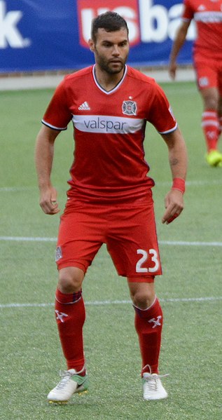 Nikolić with the Chicago Fire in 2017