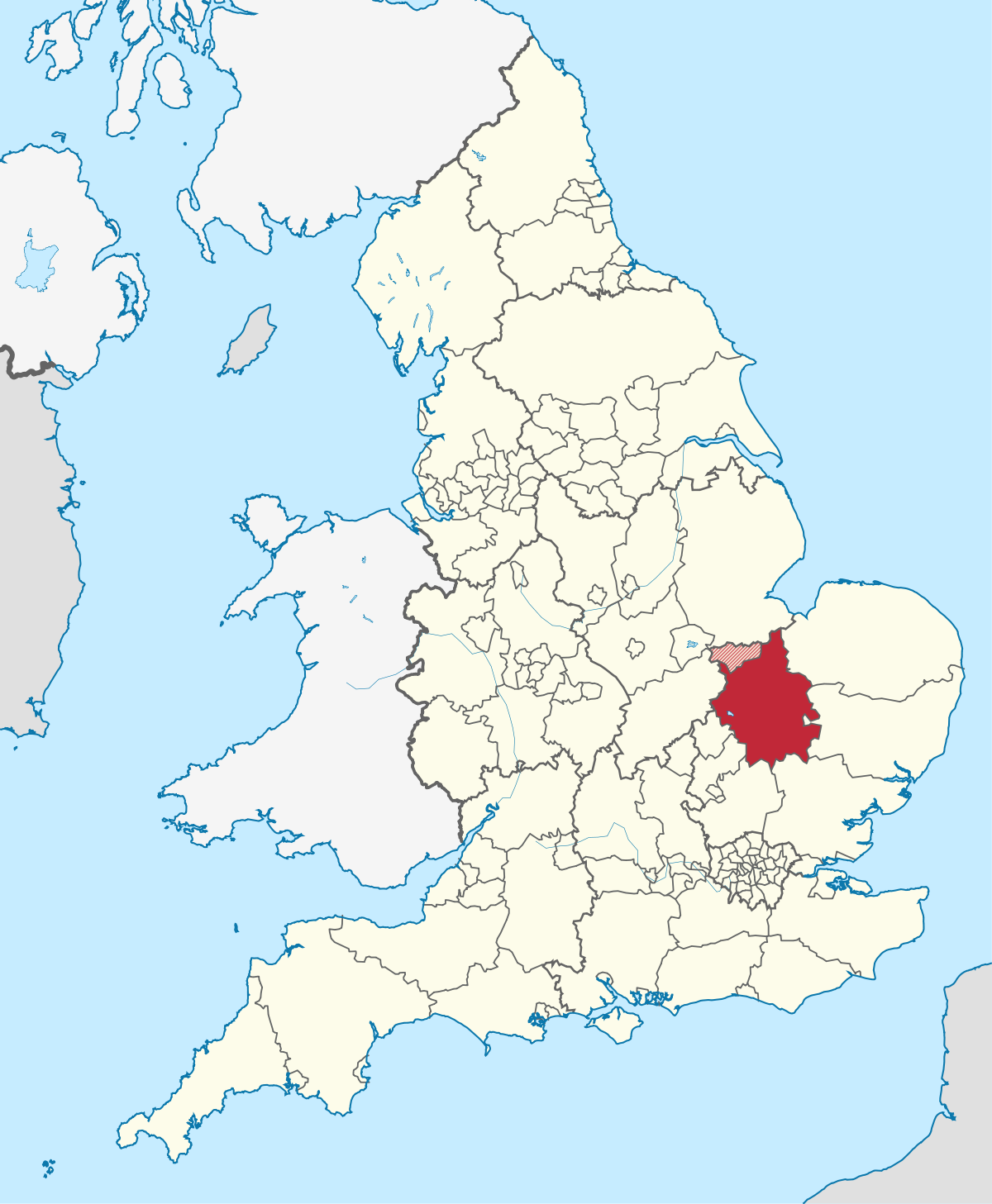 File Cambridgeshire In England Ceremonial Areas Svg Wikipedia
