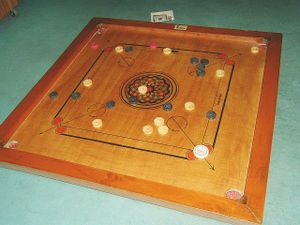 Carrom Board Size Chart