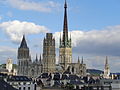 Cathédrale de Rouen vue de l'Opéra.JPG